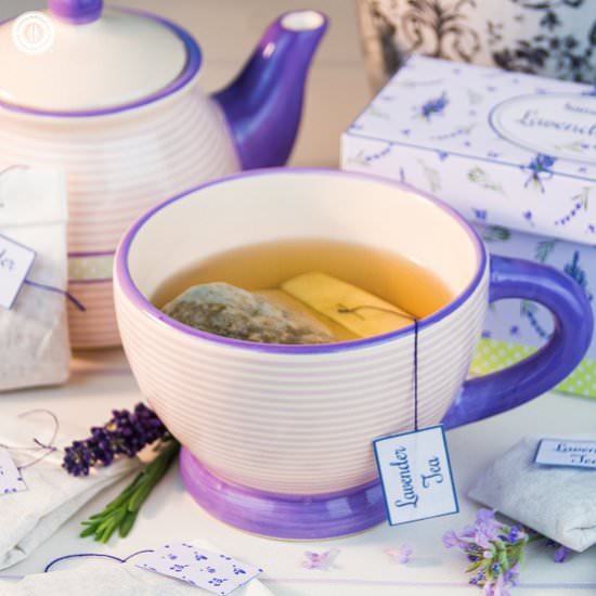 Lavender Tea and DIY Tea Bags