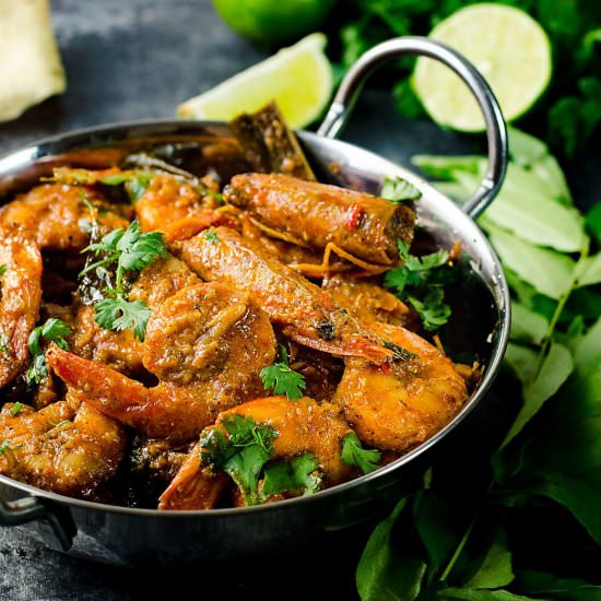 Sri Lankan Prawn curry