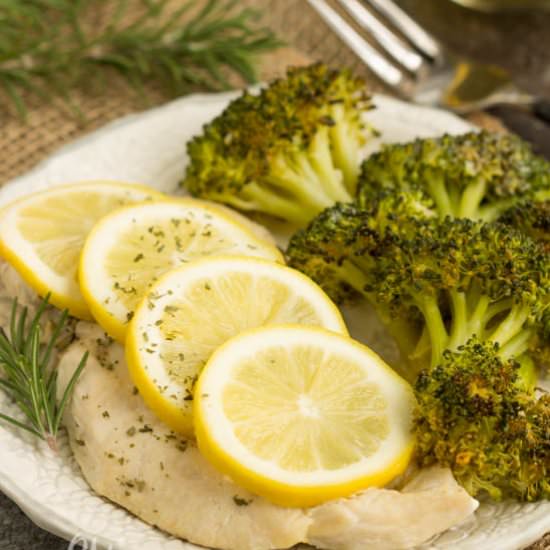 Baked Lemon Rosemary Chicken
