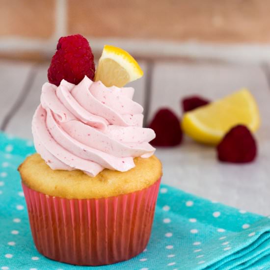 Raspberry Lemon Cupcakes