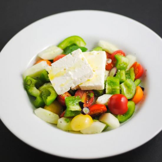 Rustic Greek Salad