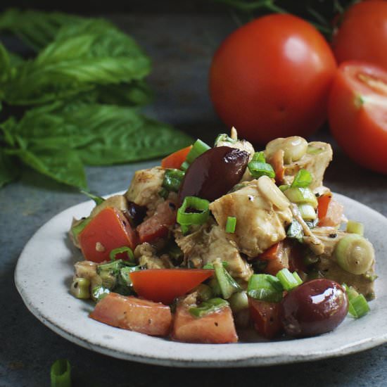 Basil Balsamic Chicken Salad