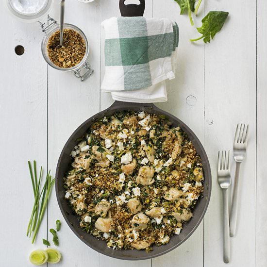 Greek Chicken à la Spanakopita