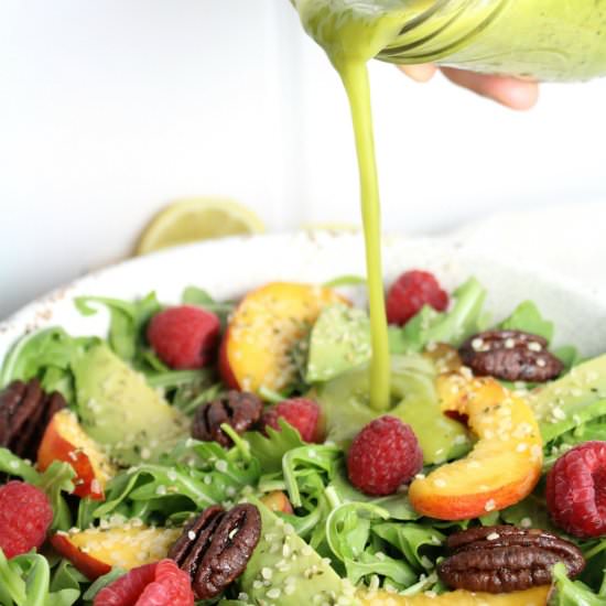 Healthy Lemon Basil Vinaigrette