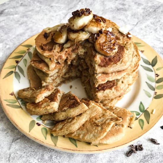 Marbled Quinoa Pancakes