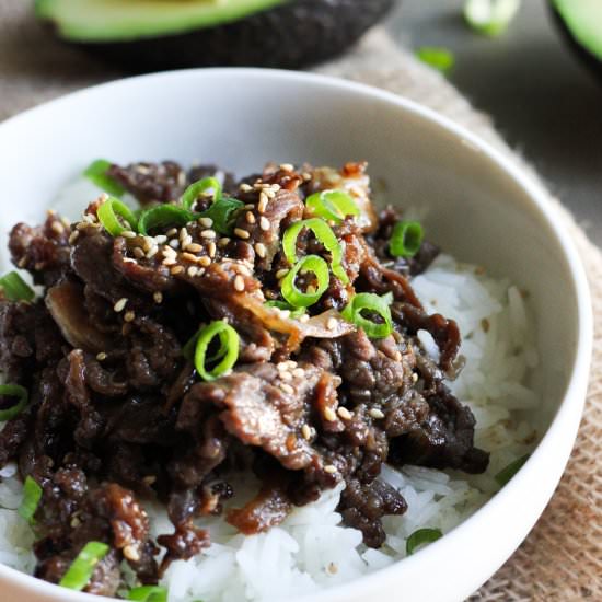 Korean Beef Bulgogi