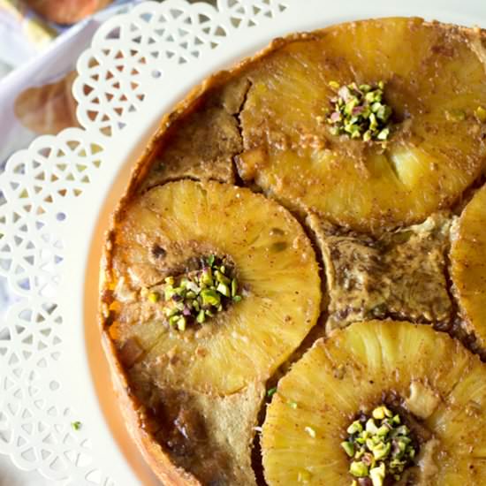 Pineapple Apple Upside Down Croissant