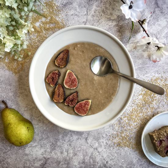 Vanilla Pear Amaranth Porridge