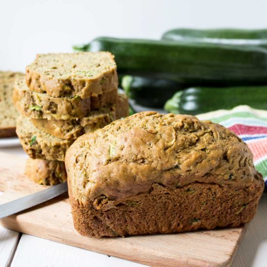 Whole Wheat Zucchini Bread