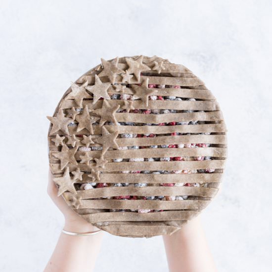 Mixed Berry Pie Buckwheat Pie