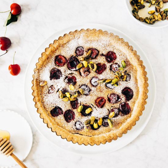 Cherry Frangipane Tart