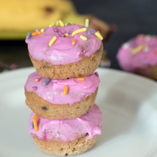 Banana Doughnuts for Dogs