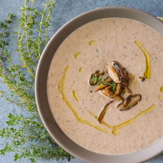 Pressure Cooker Shiitake Soup