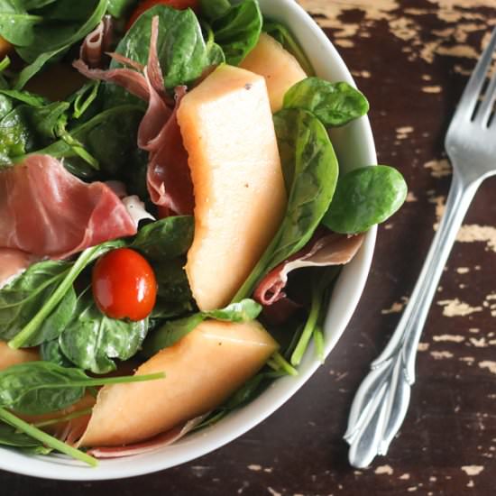 Prosciutto and Melon Salad