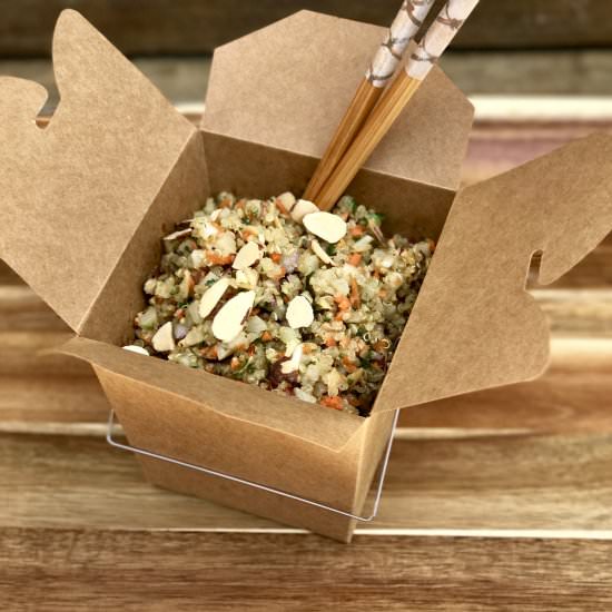 Cauliflower Quinoa Vegetable “Rice”