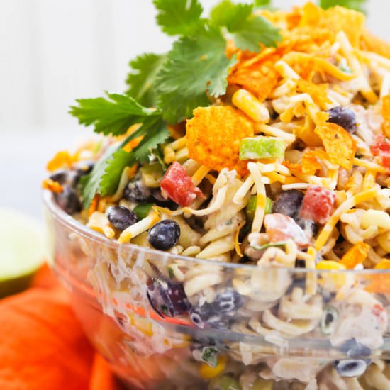 Taco Ranch Pasta Salad