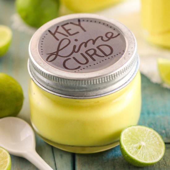 Vegan Key Lime Curd