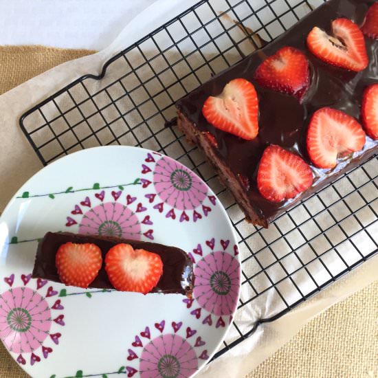Chocolate Strawberry Banana Bread