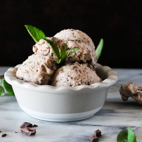 Mint Chocolate Nice Cream