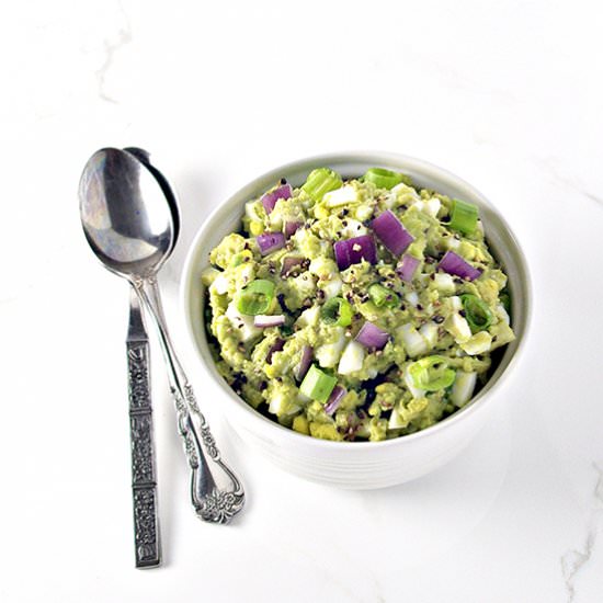 Creamy Avocado Egg Salad