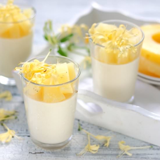 Pineapple Panna Cotta