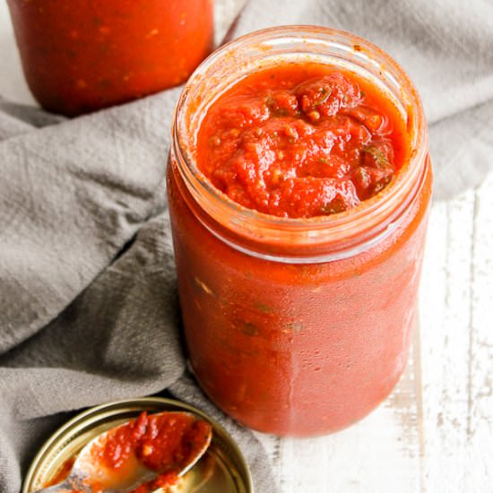 Tomato Basil Marinara Sauce