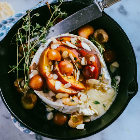 Summer Baked Brie