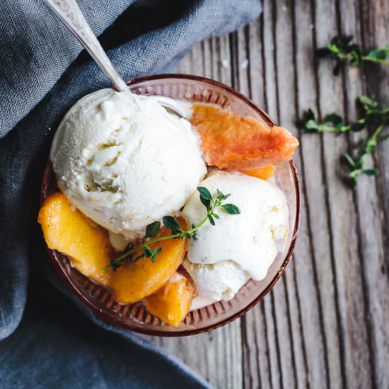 Honey Ricotta Ice Cream