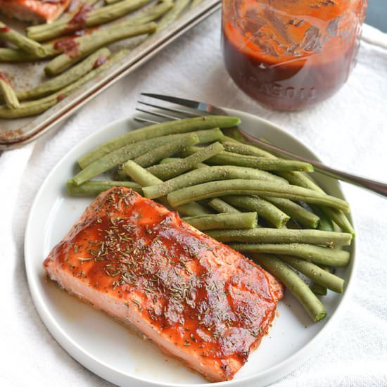 Low Sugar BBQ Salmon