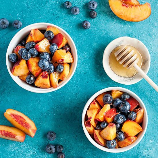 Honey Vanilla Summer Fruit Salad