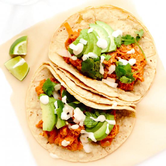 Vegan Crockpot Carnitas