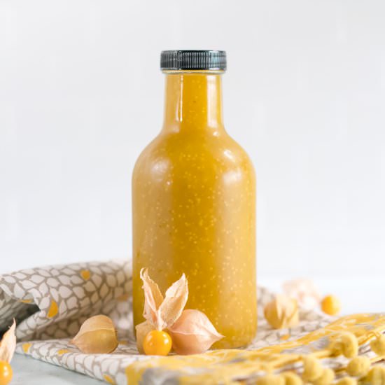 Ground Cherry Jalapeño Hot Sauce