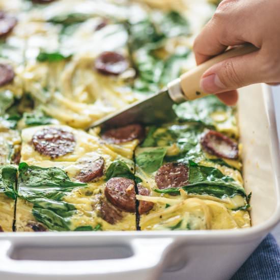 Sausage Lover’s Hashbrown Casserole