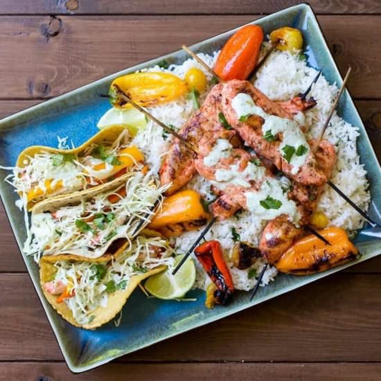 Grilled Chicken Tacos