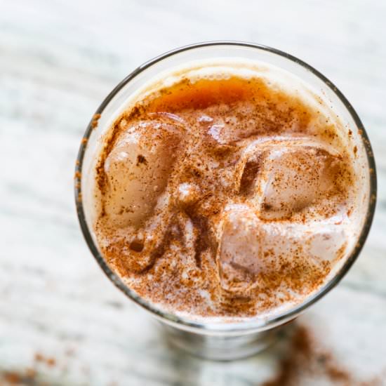 Vanilla Iced Latte with Nespresso