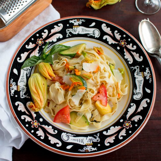 Homemade Tagliatelle Pasta