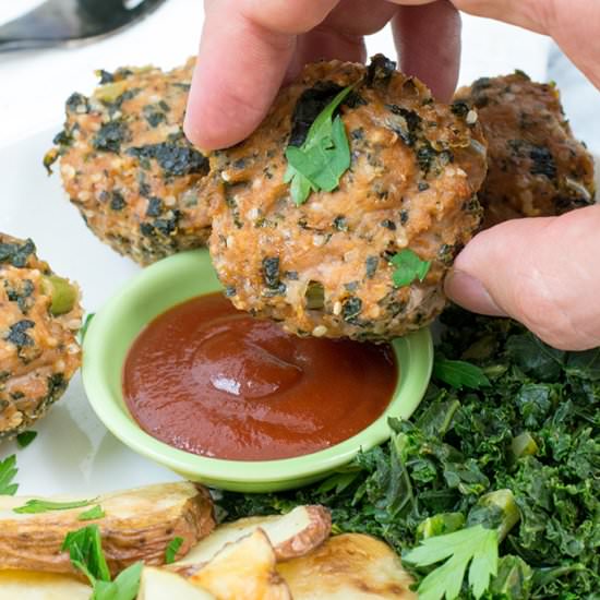Whole30 Mini Turkey Meatloaf