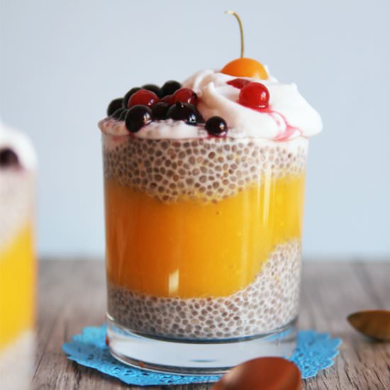 Mango Chia Pudding