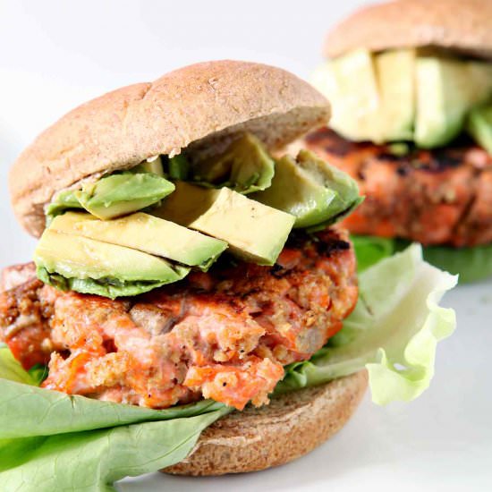 Classic Salmon Burgers