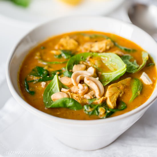 Creamy Coconut Chicken Soup