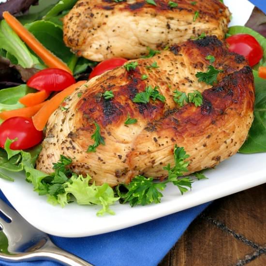 Easy Herb Grilled Chicken