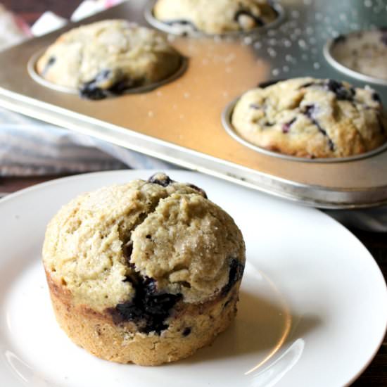 Blueberry Zucchini Muffins