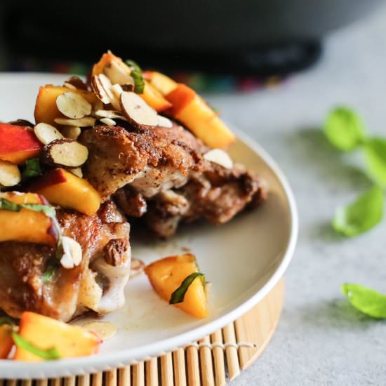 Cinnamon Spiced Chicken Thighs