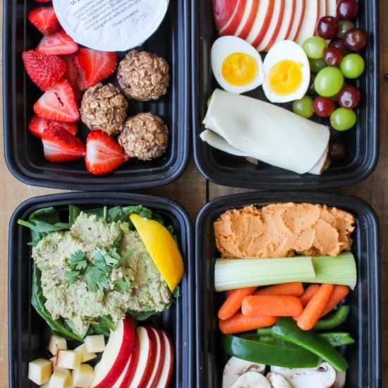 4 Healthy Snack Boxes