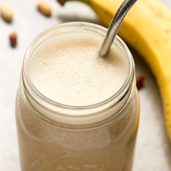 Peanut Butter Banana Protein Shake
