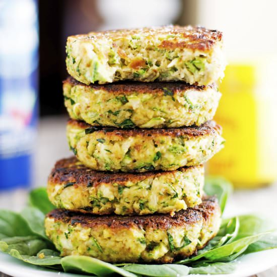 Zucchini “Crab” Cakes