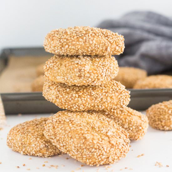 Sicilian Sesame Seed Cookies