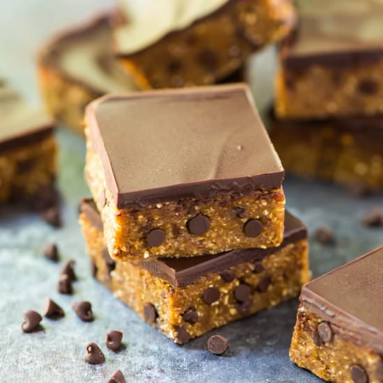 Vegan Cookie Dough Bars