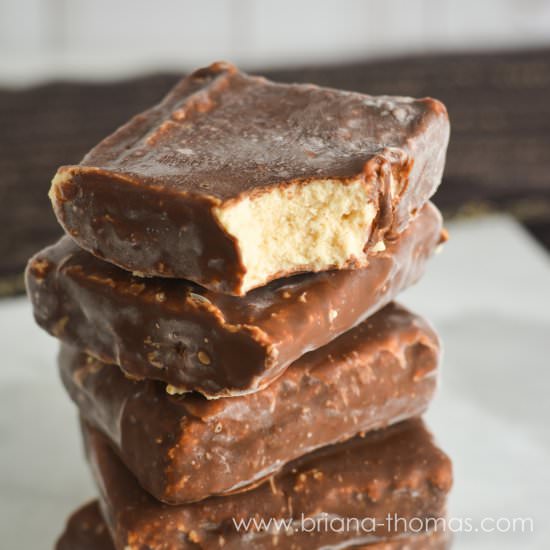 Choc-Covered PB Ice Cream Bars