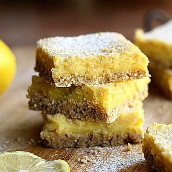 Honey Lemon Bars
